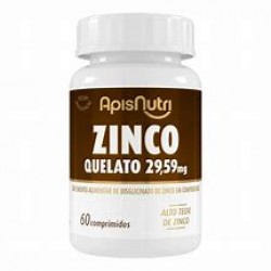 Zinco Quelato 29,59mg 60cps Apisnutre