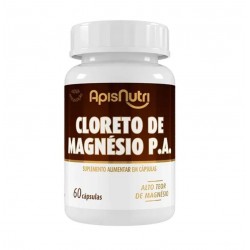 Cloreto De Magnesio 600mg 60cps Apisnutr
