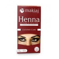 Henna Makiaj Castanho Claro 1,5g