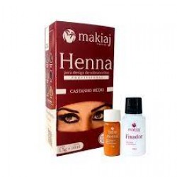 Henna Makiaj Castanho MÉdio 1,5g