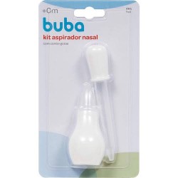 Aspirador Nasal Buba Com Conta Gotas Ref.6142