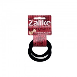 ElÁstico De Cabelo Zalike Preto 2un Ref.207