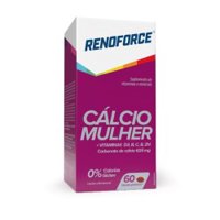 Renoforce Calcio+d3 Mulher 60cps