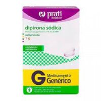 Dipirona Monoidratada 1g 8cpr (f) Gen.prati
