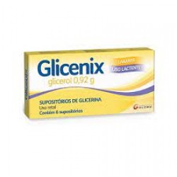 Glicenix 0,92g SupositÓrio Lactente 6un