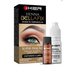 Henna Bellafix Castanho Claro 1,5g