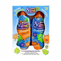 Kit Shampoo+condicionador Beauty Slime Azul Neon 200ml