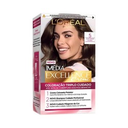 Tintura Loreal Imedia 5 Castanho Claro