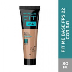 Base LÍquida Maybelline Fit Me Cor 341 30ml