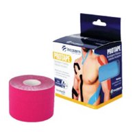 Bandagem ElÁstica Adesiva Incoterm Protape Neon Pink