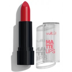 Batom Vult Matte Lips Vermelho Real 3,8g