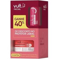 Creme Facial Vult Antissinais 100g+balm Labial Melancia 3,5g