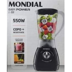Liquidificador Mondial Preto L-550-b 127v