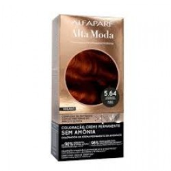 ColoraÇÃo Alta Moda Vegano Sem AmÔmia 5.64 Vermelho Acobread