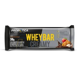 Barra Whey Bar Probiotica Creamy Torta De MaÇÃ 38g