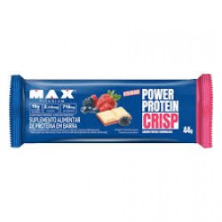 Barra Power Protein Crisp Frutas Vermelhas 44g