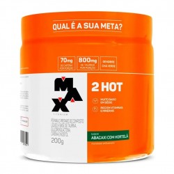 2hot TermogÊnico Max Titanium Abacaxi Com HortelÃ 200g