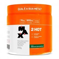 2hot TermogÊnico Max Titanium Abacaxi Com HortelÃ 200g