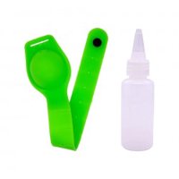 Pulseira Biosseguranca Silic. Verde