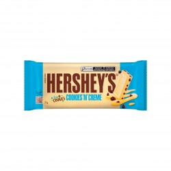 Chocolate Hersheys Cookies N Creme Branco Com Biscoito Sabor Chocolate 77g