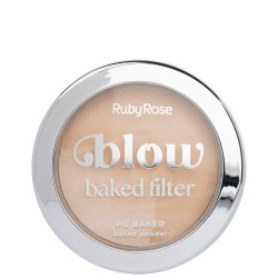 PÓ Compacto Ruby Rose Blow Baked Filter Cor 2 Pb-20 Hb M408