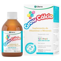 Grow Calcio Baunilha 150ml