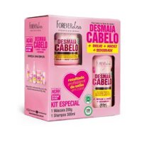 Kit Forever Liss Desmaia Cabelo Shampoo 300ml+mÁscara 200g