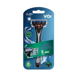 Aparelho De Barbear RecarregÁvel Voi 5 LÂminas