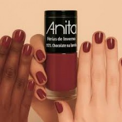 Esmalte Anita FÉrias De Inverno Chocolate Na Lareira 10ml