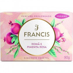 Sabonete Francis Luxo RomÃ E Pimenta Rosa 90g