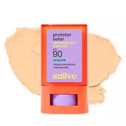 Protetor Solar Sallve BastÃo Antimanchas Fps90 Cor 2 15g