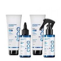 Kit Eico Pro Hydration Sisten Shampoo 100ml+condicionar 100ml+mascara  LÍquida 100ml+protetor TÉrmico 100ml