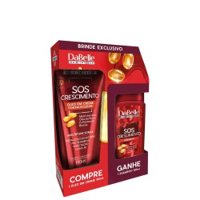 Kit Dabelle Sos Crescimento Óleo 100ml +shampoo 100ml