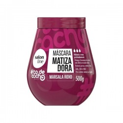 MÁscara Matizadora Salon Line #todecacho Marsala Roxo 500g
