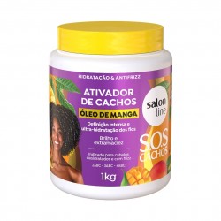Creme De Pentear Salon Line Sos Cachos Óleo De Manga 1kg