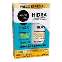 Shampoo+condicionador Salon Line Hidra Óleo E Karite 300ml