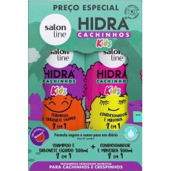 Shampoo+condicionador Salon Line Hidra Cachinhos Kids 300ml