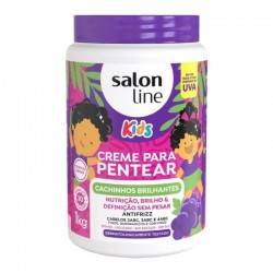 Creme De Pentear Salon Line Kids Cachinhos Brilhantes 1kg