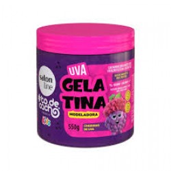Gelatina Salon Line #todecacho Kids Uva Modeladora 550g