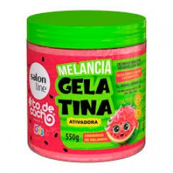 Gelatina Salon Line #todecacho Kids Melancia Ativadora 550g