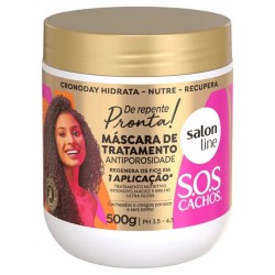 MÁscara Capilar Salon Line Sos Derepente Pronta Antipor 500g