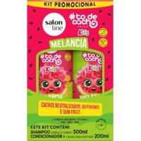 Shampoo+condicionador Salon Line #todecacho Kids Melancia