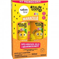 Shampoo+condicionador Salon Line #todecacho Kids Maracuja