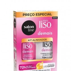 Shampoo+condicionador Salon Line Meu Liso Demais 300ml+200ml