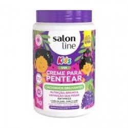 Creme De Pentear Salon Line Kids AÇai Cachinhos Sem Frizz 1kg