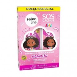 Shampoo+condicionador Salon Line Sos Kids Cachos 300ml+200ml