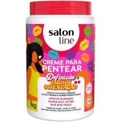 Creme De Pentear Salon Line DefiniÇÃo Cachos OstentaÇÃo 1kg