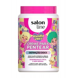 Creme De Pentear Salon Line Kids DefiniÇÃo Doce Vanilla Vibes 1kg