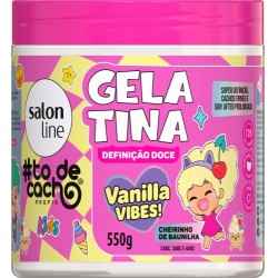 Gelatina Salon Line #todecacho DefiniÇÃo Doces Vanilla Doce 550g