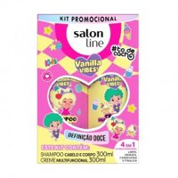Kit Salon Line Vanilla Vibes Shampoo 300ml + Creme Multifuncional 300ml